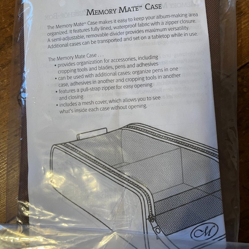 Creative Memories Memory Mate Case, Vintage New in package